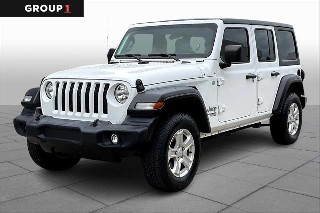 used 2020 Jeep Wrangler Unlimited car, priced at $28,400