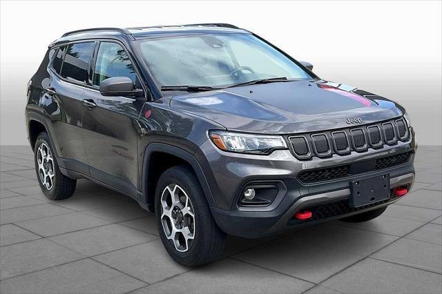used 2022 Jeep Compass car, priced at $23,399