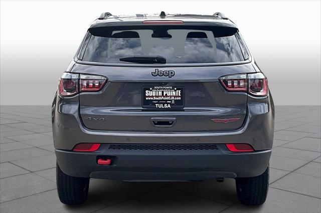 used 2022 Jeep Compass car, priced at $23,399