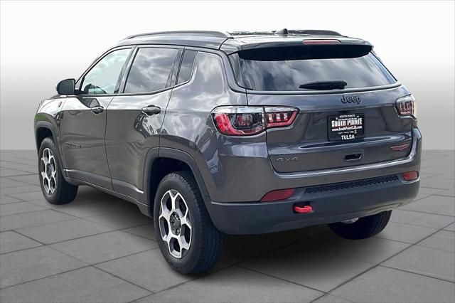 used 2022 Jeep Compass car, priced at $23,399
