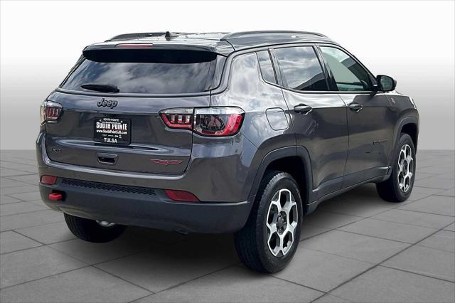 used 2022 Jeep Compass car, priced at $23,399