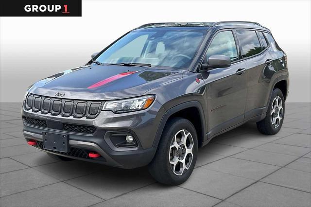 used 2022 Jeep Compass car, priced at $23,399