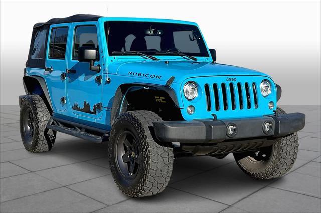 used 2018 Jeep Wrangler JK Unlimited car, priced at $28,500