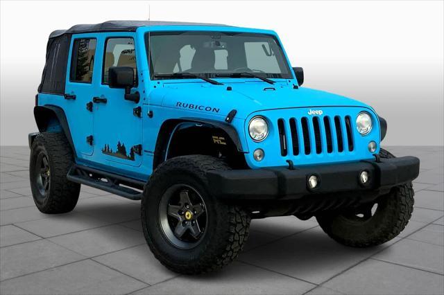 used 2018 Jeep Wrangler JK Unlimited car, priced at $28,500