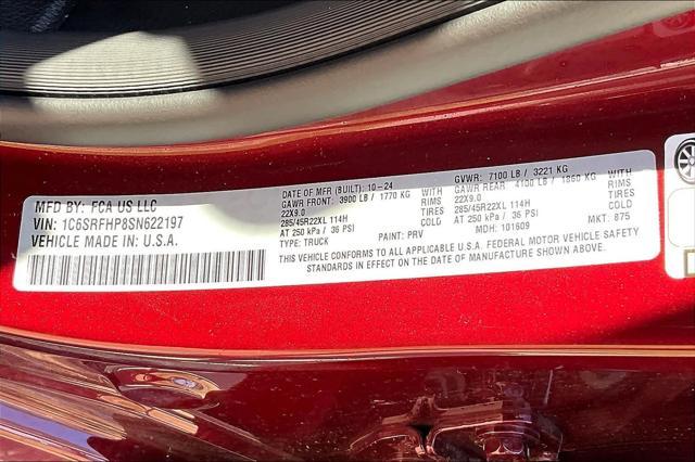 new 2025 Ram 1500 car, priced at $88,840