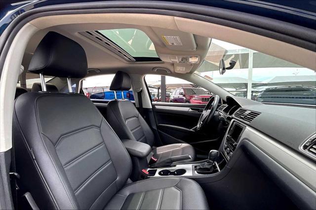 used 2019 Volkswagen Passat car, priced at $15,000