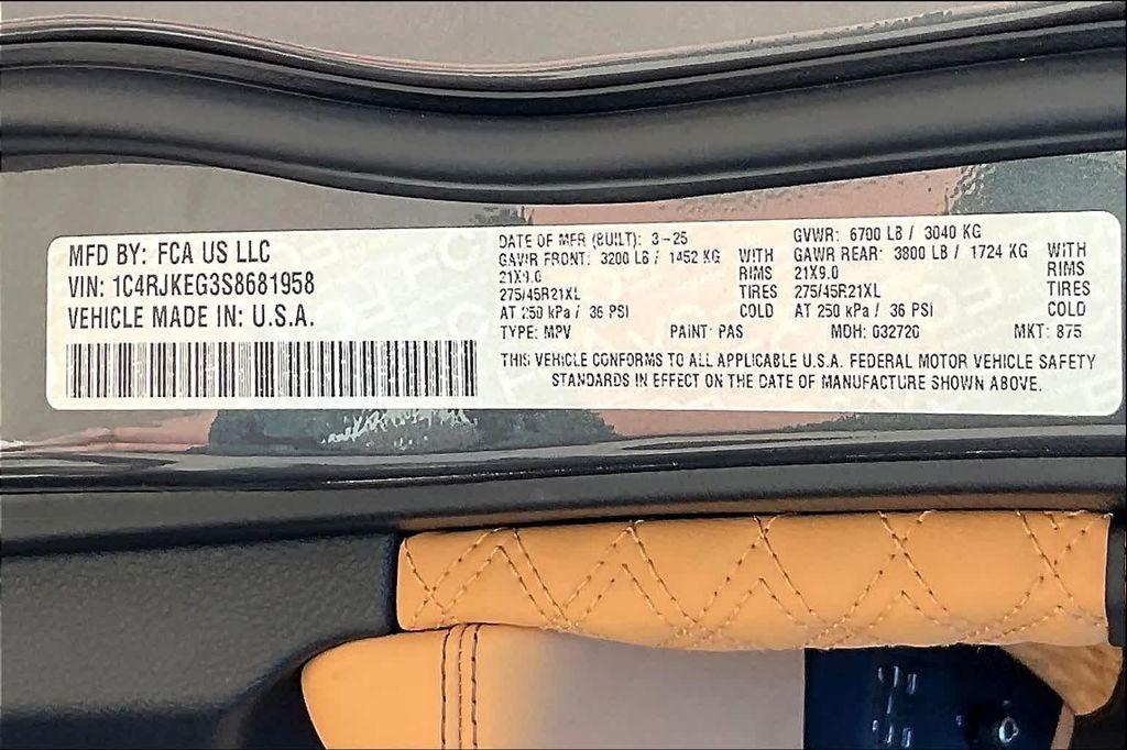 new 2025 Jeep Grand Cherokee L car, priced at $66,045