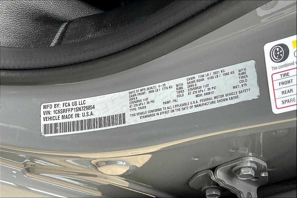 new 2025 Ram 1500 car, priced at $80,000