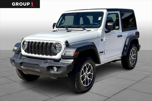 used 2024 Jeep Wrangler car, priced at $34,500