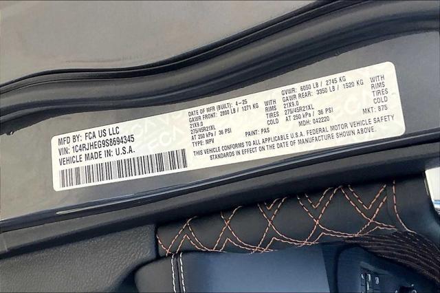 new 2025 Jeep Grand Cherokee car, priced at $62,445