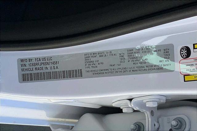 new 2025 Ram 1500 car, priced at $66,010