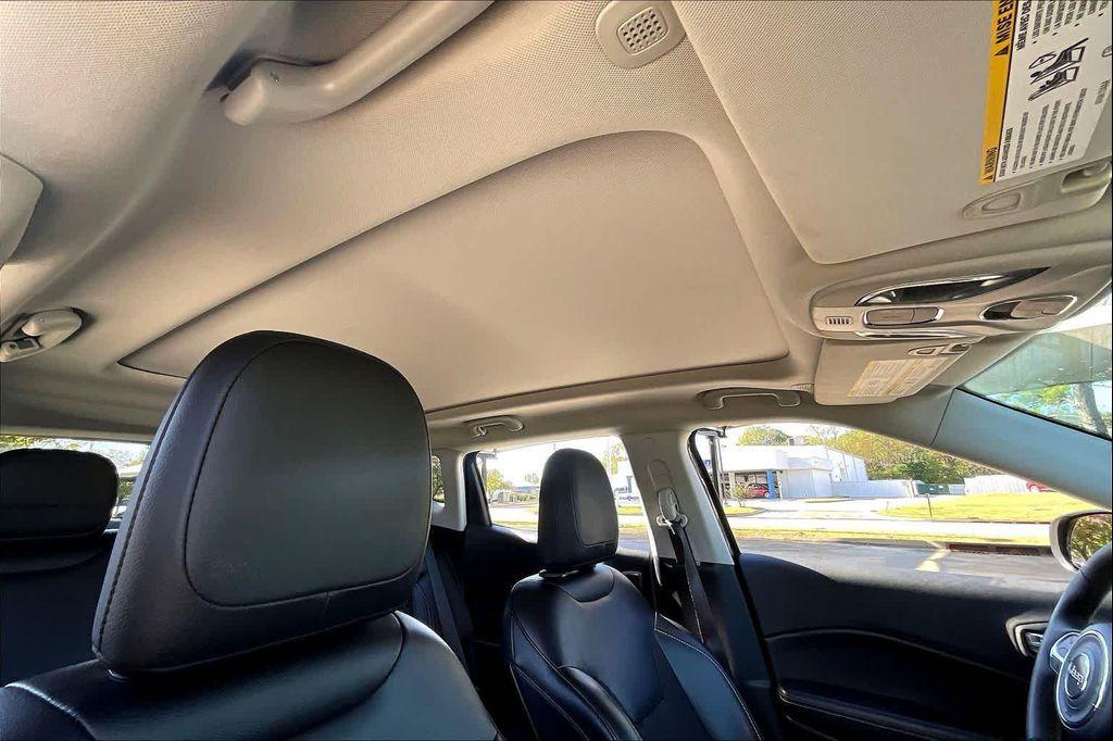 used 2021 Jeep Compass car, priced at $17,999