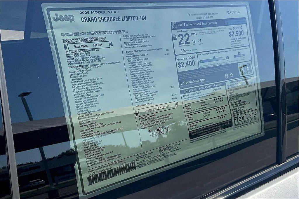 new 2025 Jeep Grand Cherokee car, priced at $50,660