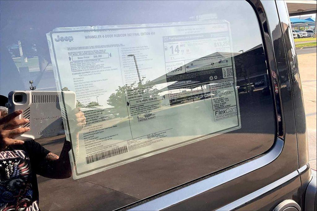 new 2025 Jeep Wrangler car, priced at $96,999