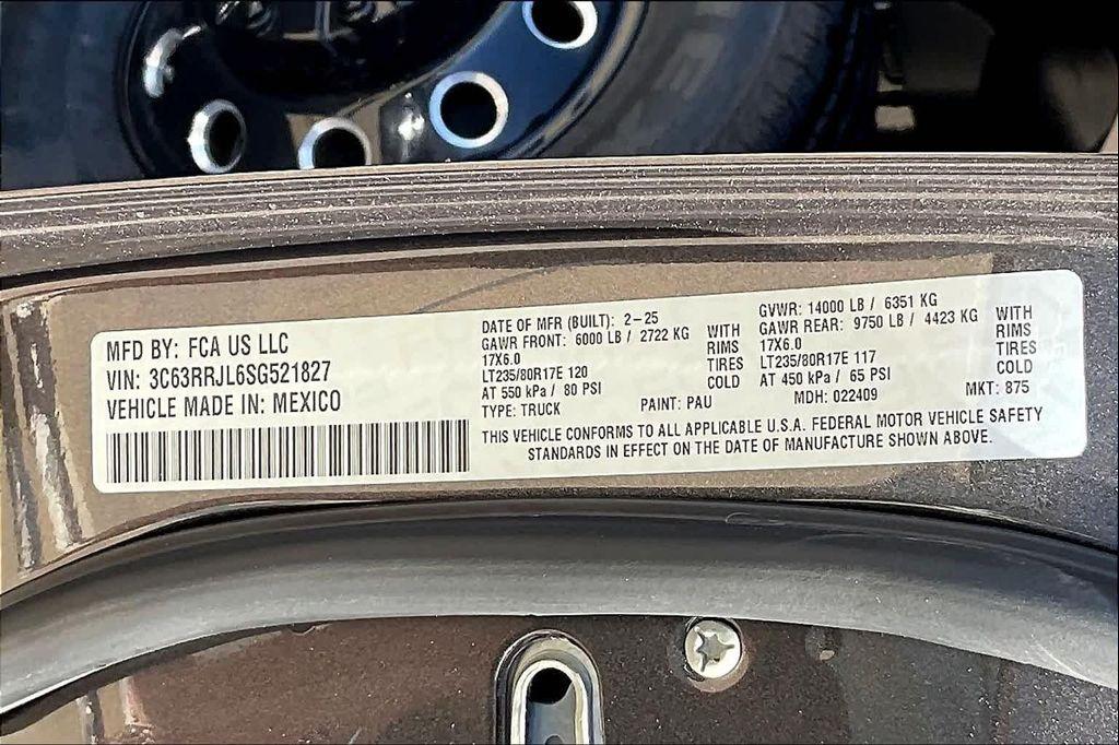 new 2025 Ram 3500 car, priced at $83,555