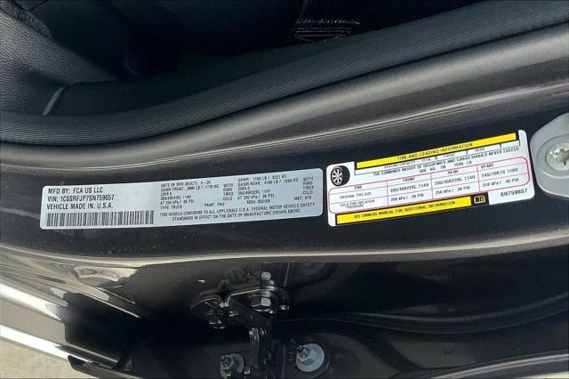 new 2025 Ram 1500 car, priced at $69,410