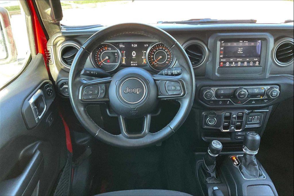 used 2021 Jeep Wrangler car, priced at $30,000