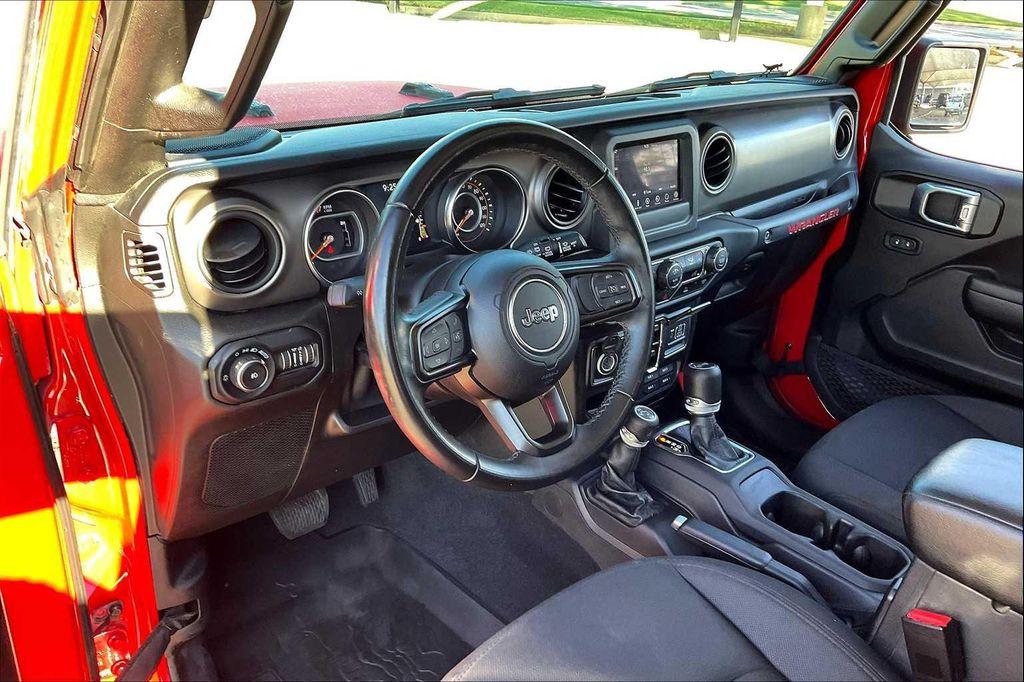 used 2021 Jeep Wrangler car, priced at $30,000
