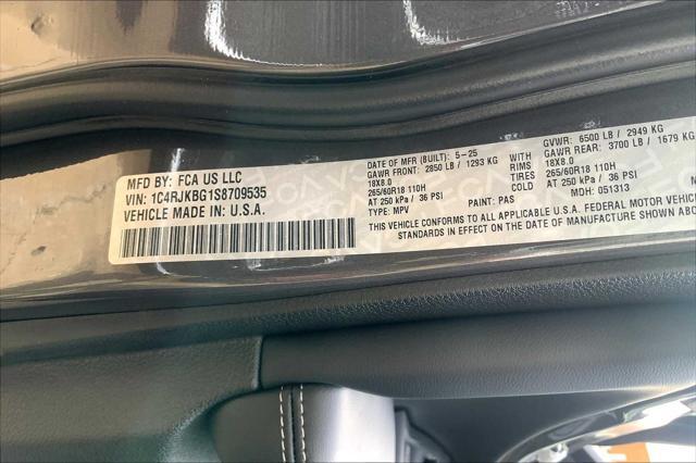 new 2025 Jeep Grand Cherokee L car, priced at $51,035