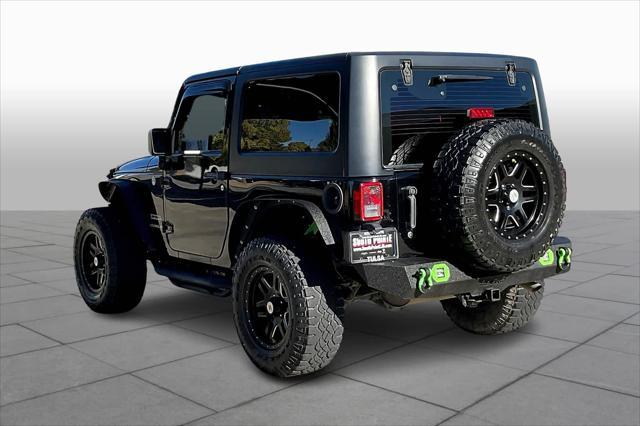 used 2015 Jeep Wrangler car, priced at $19,999