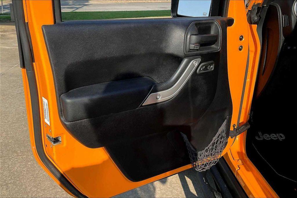 used 2012 Jeep Wrangler Unlimited car, priced at $17,999