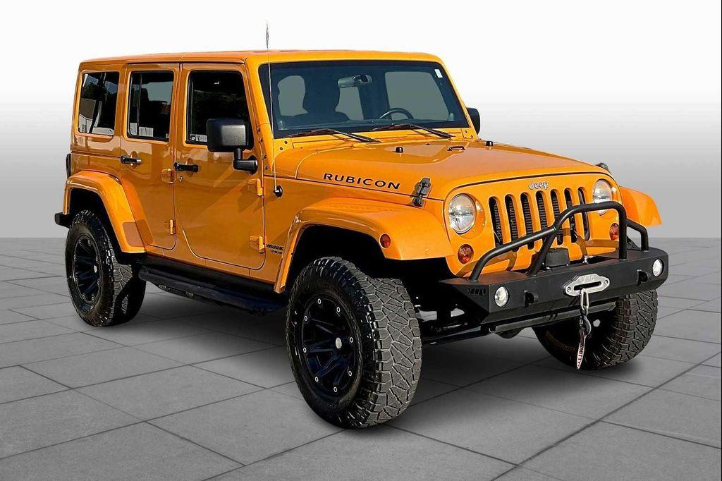 used 2012 Jeep Wrangler Unlimited car, priced at $17,999