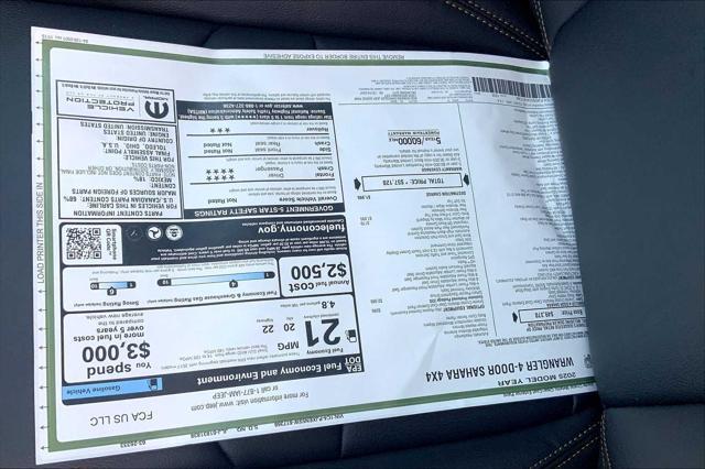 new 2025 Jeep Wrangler car, priced at $51,895