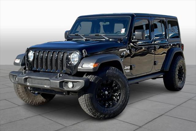 used 2018 Jeep Wrangler Unlimited car, priced at $20,999