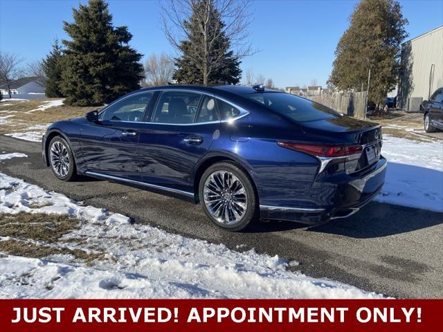 used 2020 Lexus LS 500 car, priced at $33,000