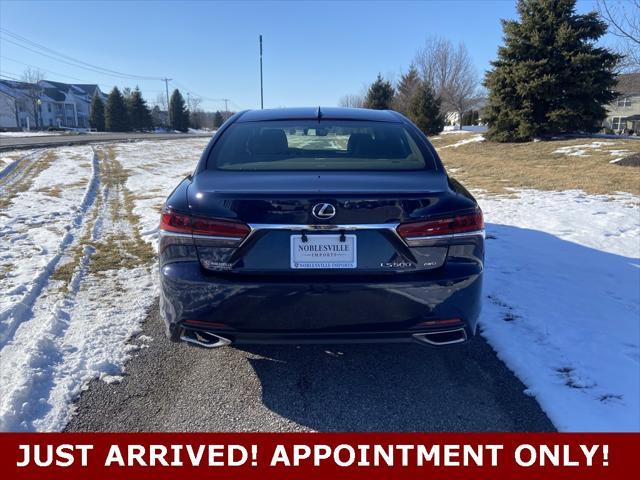 used 2020 Lexus LS 500 car, priced at $33,000