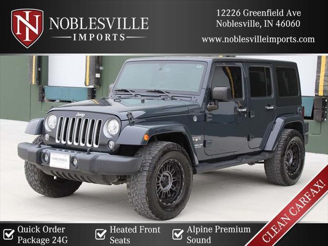 used 2017 Jeep Wrangler Unlimited car, priced at $25,000