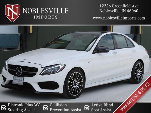 used 2017 Mercedes-Benz AMG C 43 car, priced at $21,900