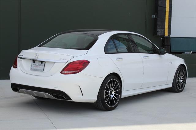 used 2017 Mercedes-Benz AMG C 43 car, priced at $21,900