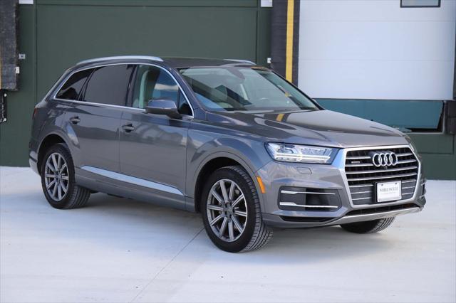 used 2018 Audi Q7 car, priced at $23,400