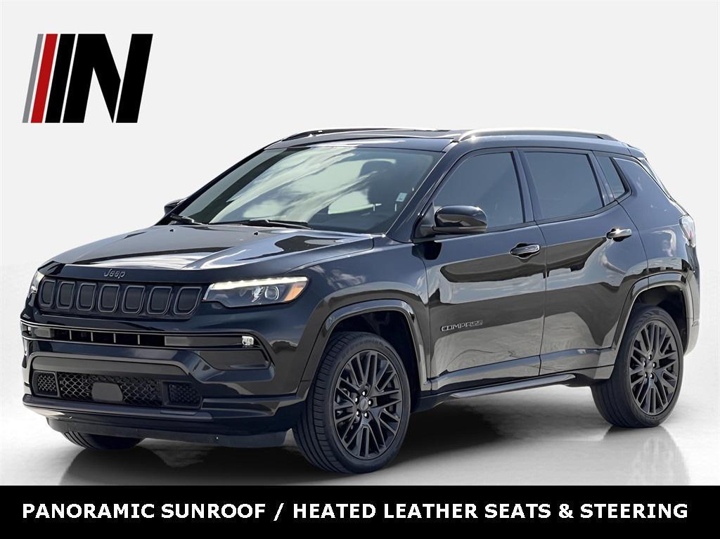 used 2022 Jeep Compass car, priced at $21,889