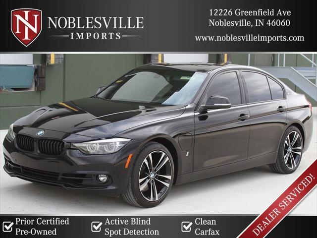 used 2018 BMW 330e car, priced at $17,488