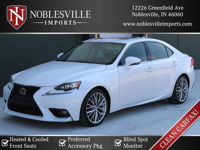 used 2014 Lexus IS 250 car, priced at $16,990