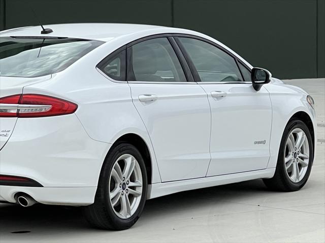 used 2018 Ford Fusion Hybrid car, priced at $13,850