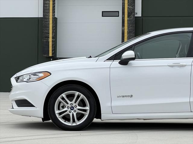 used 2018 Ford Fusion Hybrid car, priced at $13,850