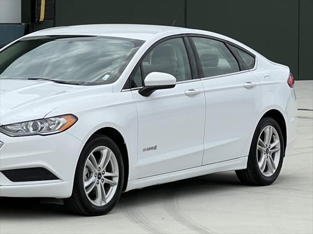 used 2018 Ford Fusion Hybrid car, priced at $13,850