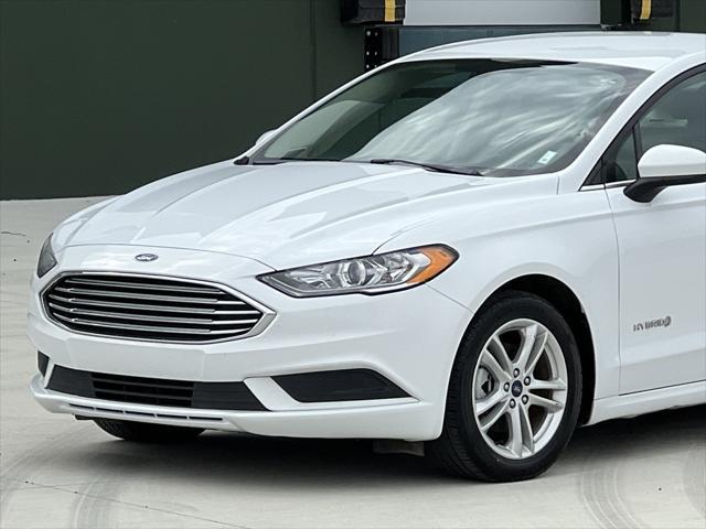 used 2018 Ford Fusion Hybrid car, priced at $13,850