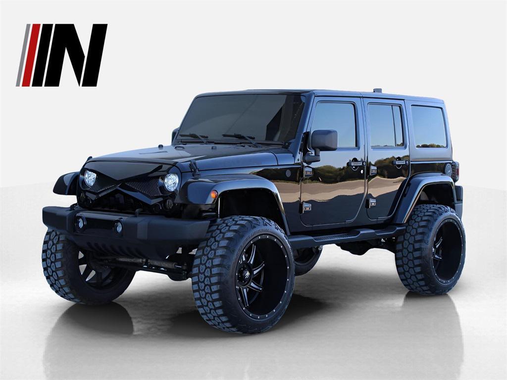 used 2017 Jeep Wrangler Unlimited car, priced at $18,981