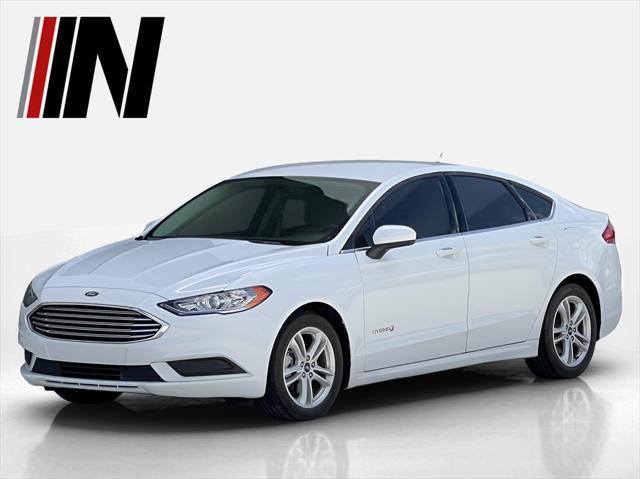 used 2018 Ford Fusion Hybrid car, priced at $12,500
