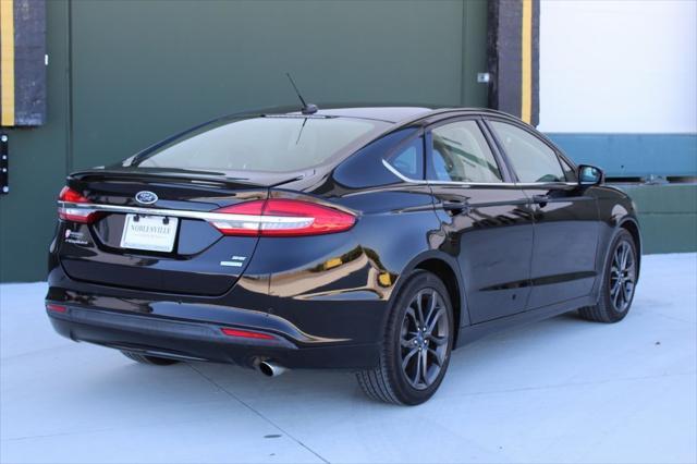 used 2018 Ford Fusion car, priced at $15,490