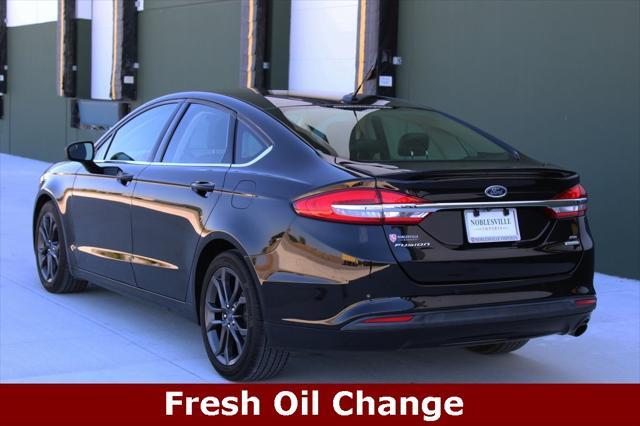 used 2018 Ford Fusion car, priced at $15,490