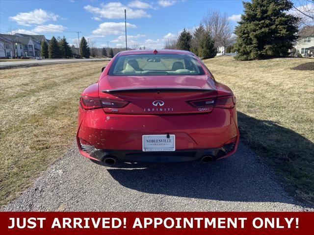 used 2017 INFINITI Q60 car, priced at $26,500