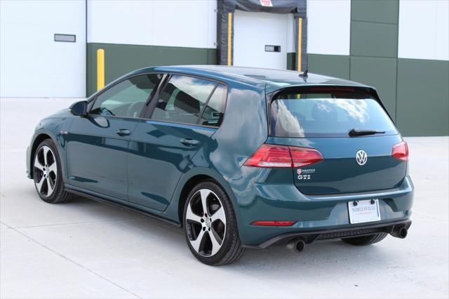 used 2018 Volkswagen Golf GTI car, priced at $16,990