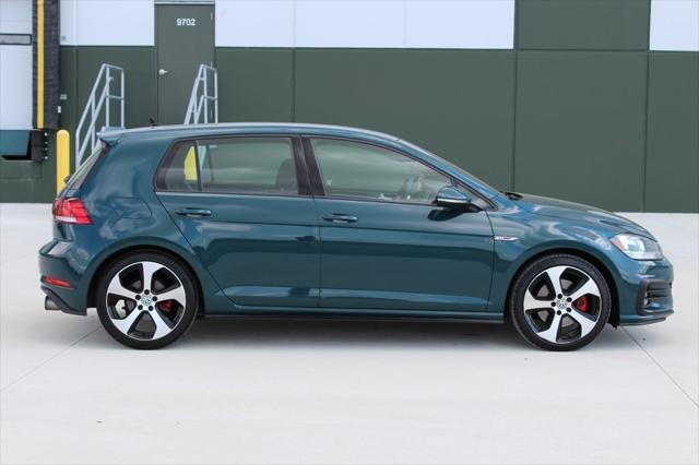 used 2018 Volkswagen Golf GTI car, priced at $16,990