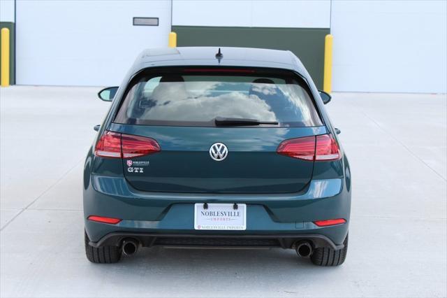 used 2018 Volkswagen Golf GTI car, priced at $16,990