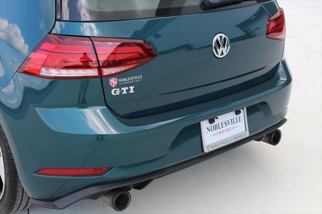 used 2018 Volkswagen Golf GTI car, priced at $16,990